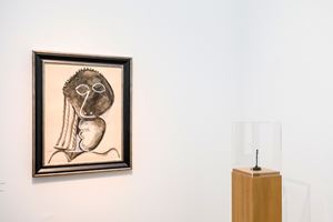 Pablo Picasso and Alberto Giacometti, <a href='/art-galleries/gagosian-gallery/' target='_blank'>Gagosian</a>, FIAC, Paris (17–20 October 2019). Courtesy Ocula. Photo: Charles Roussel.